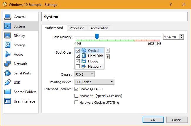Как использовать VirtualBox: Руководство пользователя 11 Порядок загрузки VirtualBox